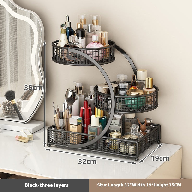 Minimalistischer Kosmetik-Organizer aus Metall – Bild 17 | LuxeStyle