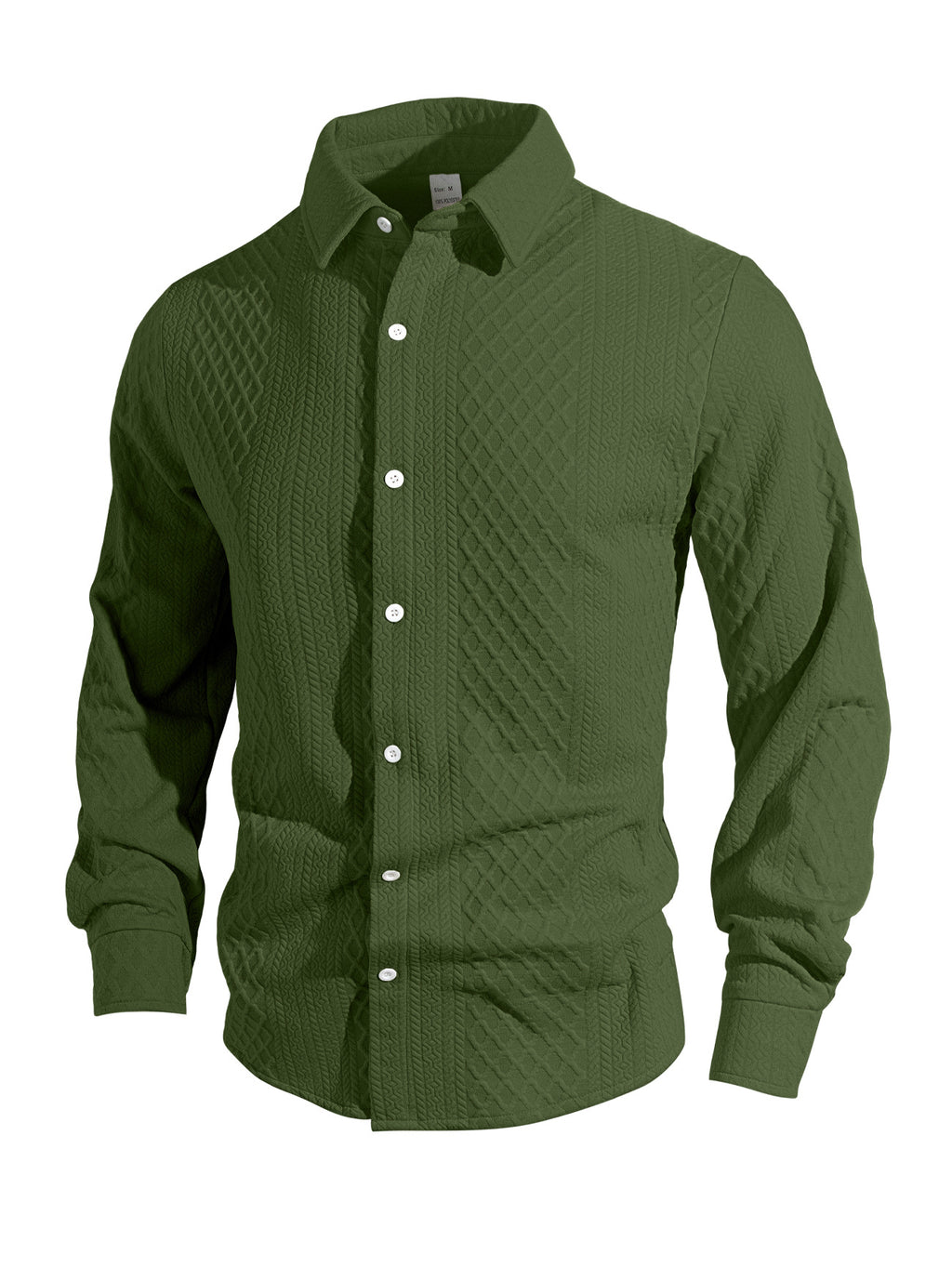 Herren Hemd Strick mit Blumenmuster – Bild 2 | LuxeStyle