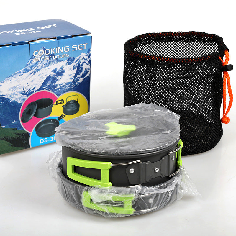 Outdoor Kochset aus Aluminiumoxid – Bild 4 | LuxeStyle