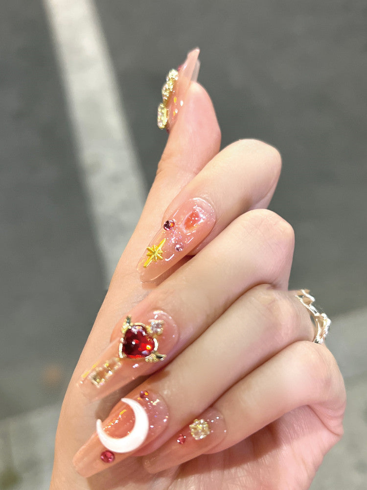 Fantasy Nagelstern mit Liebe-Flügel – Bild 2 | LuxeStyle