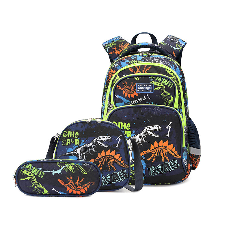 3-teiliges Dino-Rucksack-Set für Kinder