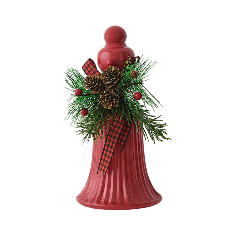 Goldene und rote Metallkugeln für Weihnachtsdeko | LuxeStyle