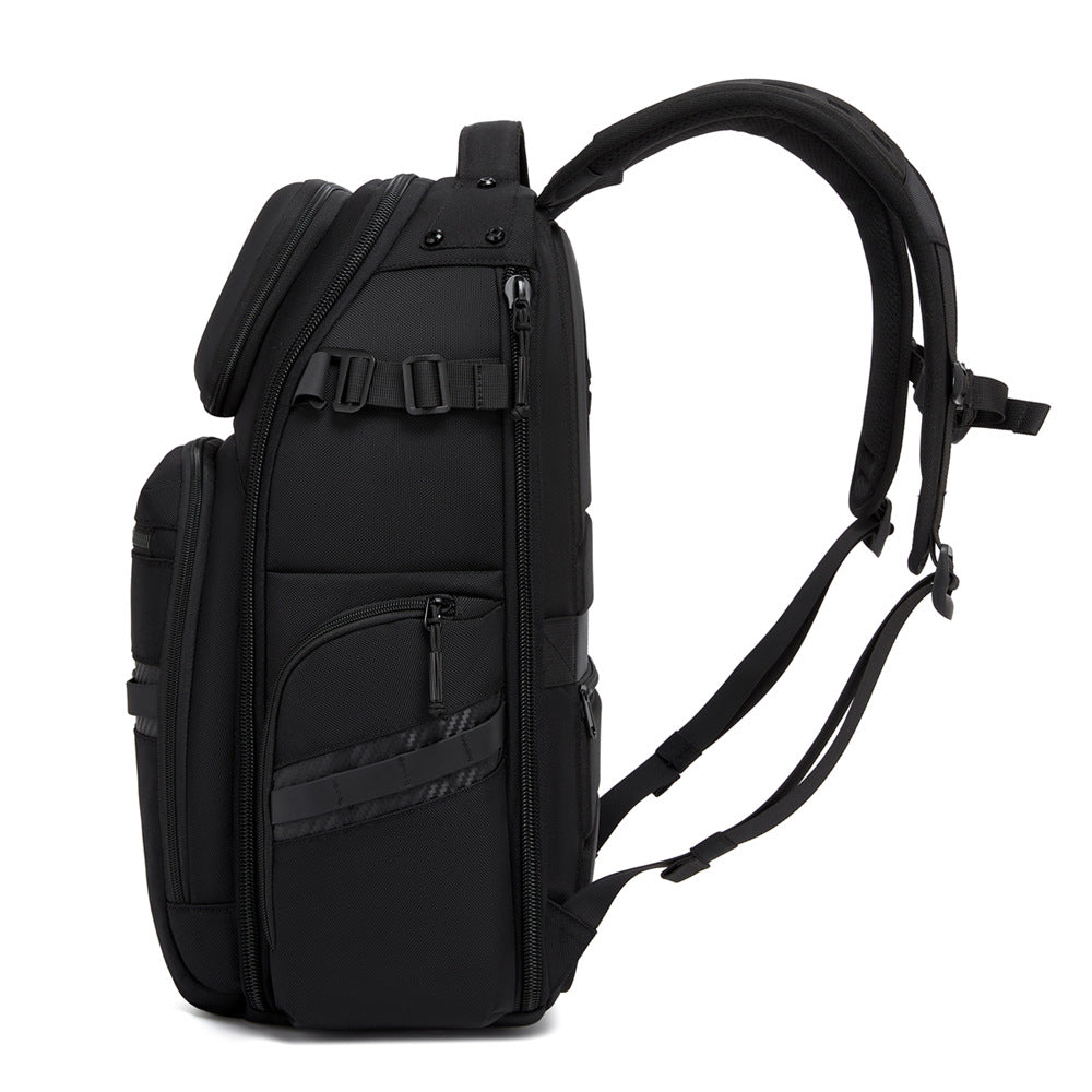 Grosser, wasserabweisender Laptop-Rucksack für Herren – Bild 5 | LuxeStyle