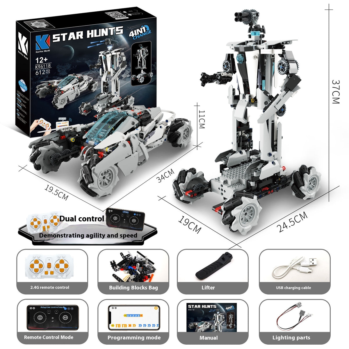 Programmierbarer Roboter Bausteine – Bild 11 | LuxeStyle