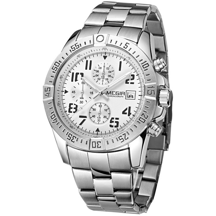 Multifunktionale Herrenuhr im Business-Stil | LuxeStyle