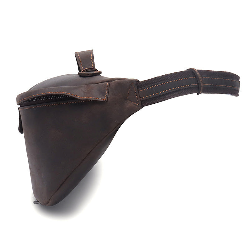 Vintage Handgemachte Kuhleder-Waistbag – Bild 4 | LuxeStyle