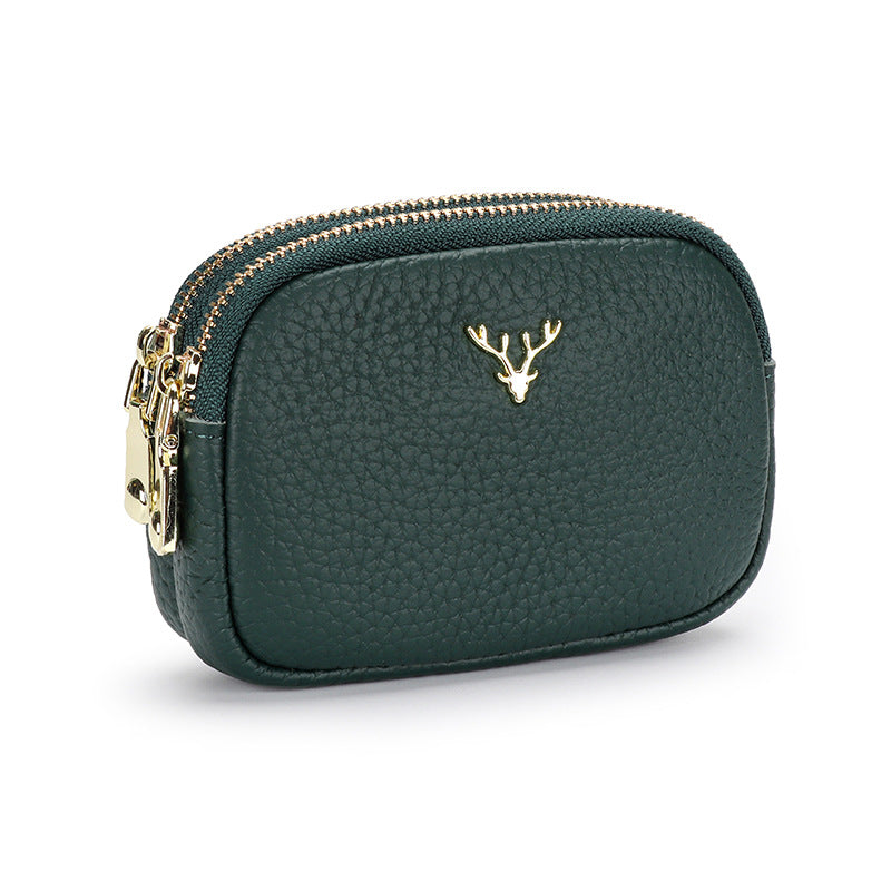 Mini-Portemonnaie aus echtem Leder – Bild 9 | LuxeStyle