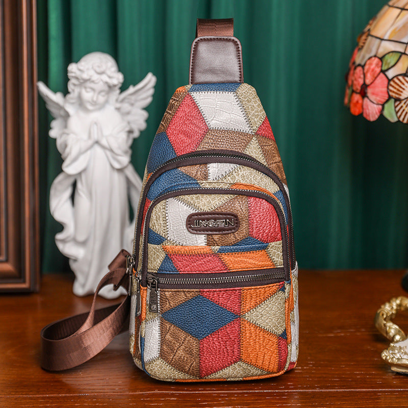 Crossbody Tasche mit grossem Stauraum aus PU – Bild 2 | LuxeStyle