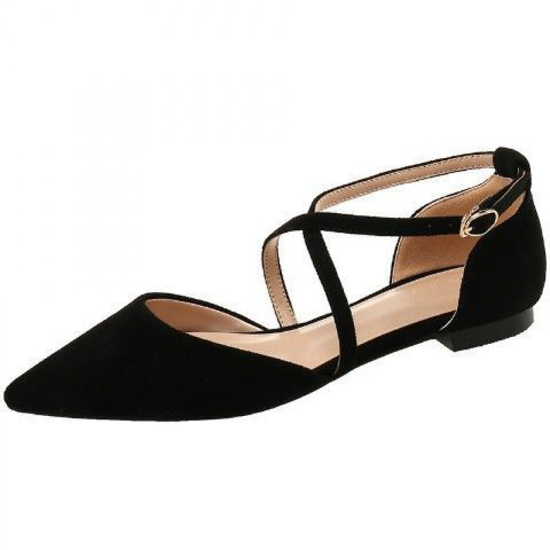 Spitze Sandalen mit Fesselriemen – Bild 2 | LuxeStyle