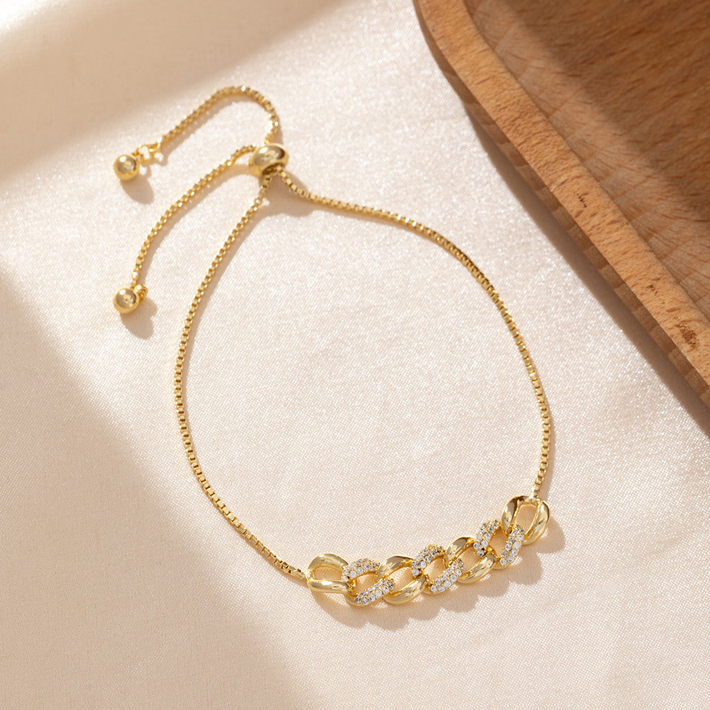 Vergoldetes Armband für Damen | LuxeStyle
