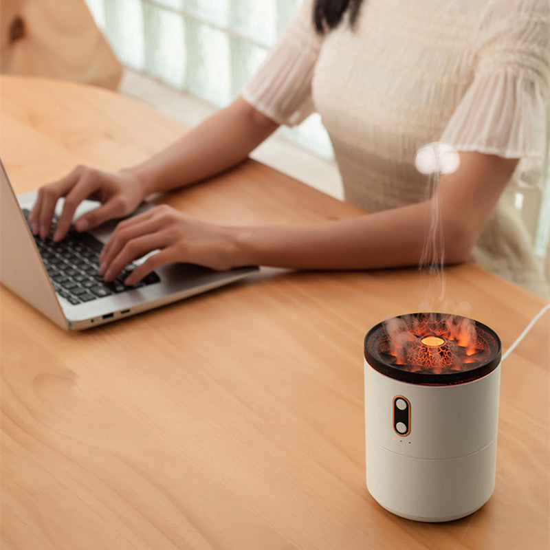 Vulkan Flammen Aroma Diffusor & Luftbefeuchter
