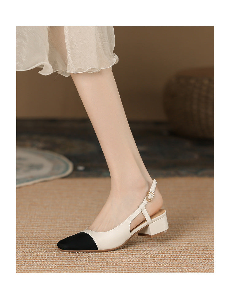 Chunky Heel French Style Damenschuhe – Bild 15 | LuxeStyle