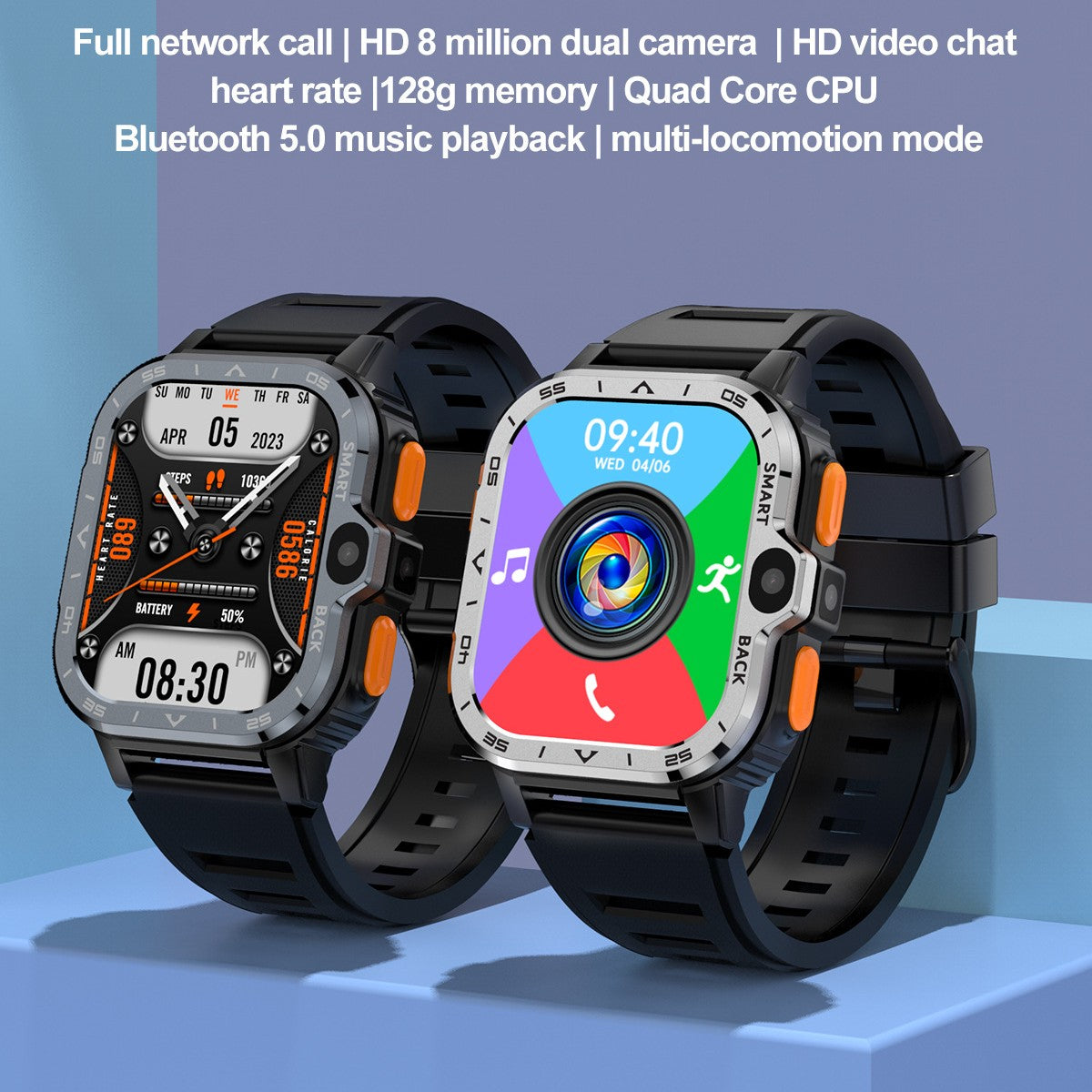 Smartwatch mit Android OS & Sportfunktionen