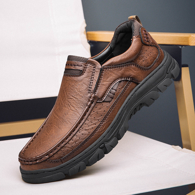 Bequeme Leder-Freizeitschuhe – Bild 6 | LuxeStyle
