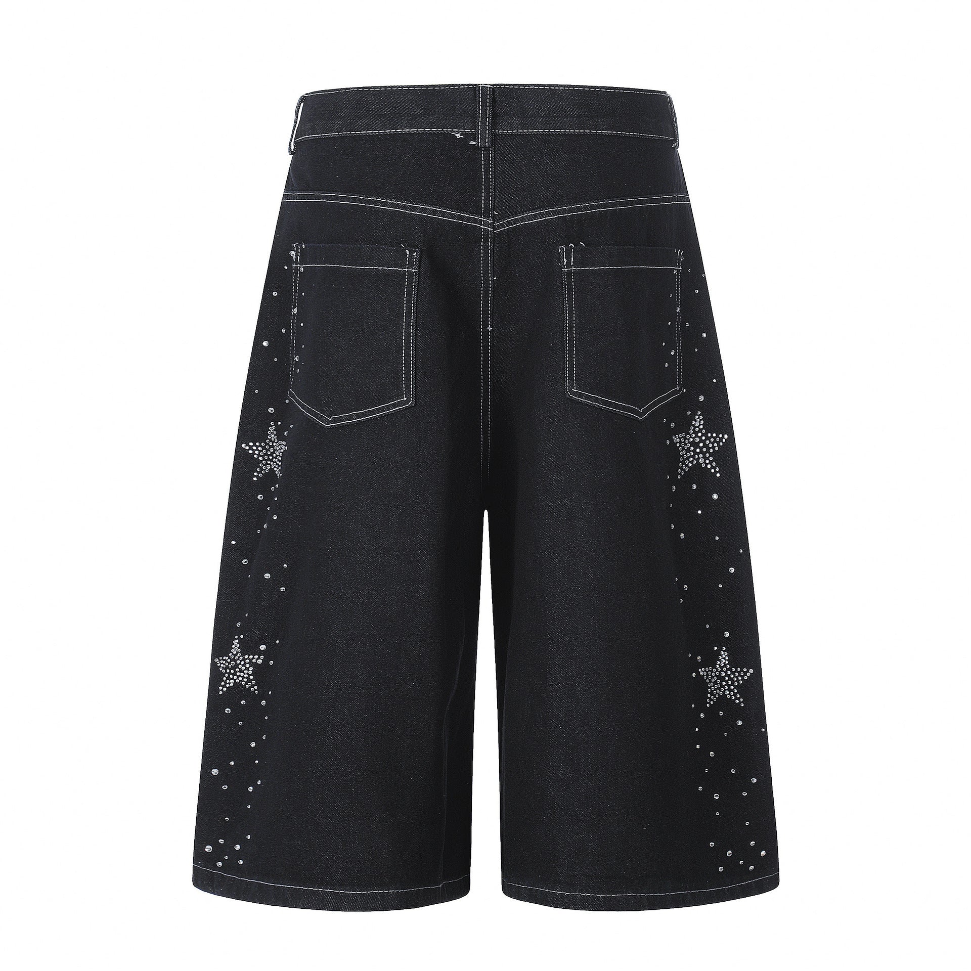 Kapri-Hosen mit Stern-Applikation