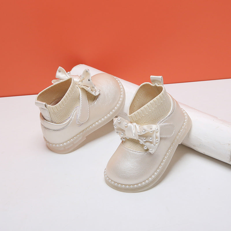 Kinder Prinzessinnen Stiefel aus Mikrofaserleder – Bild 5 | LuxeStyle