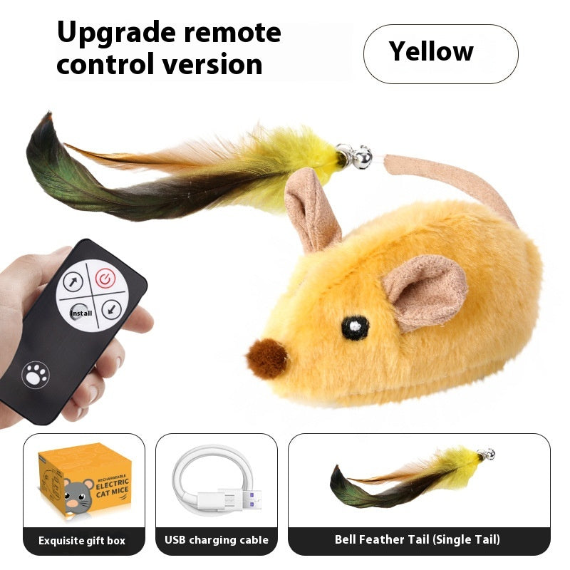 Interaktive Katzenmaus mit Ladefunktion
