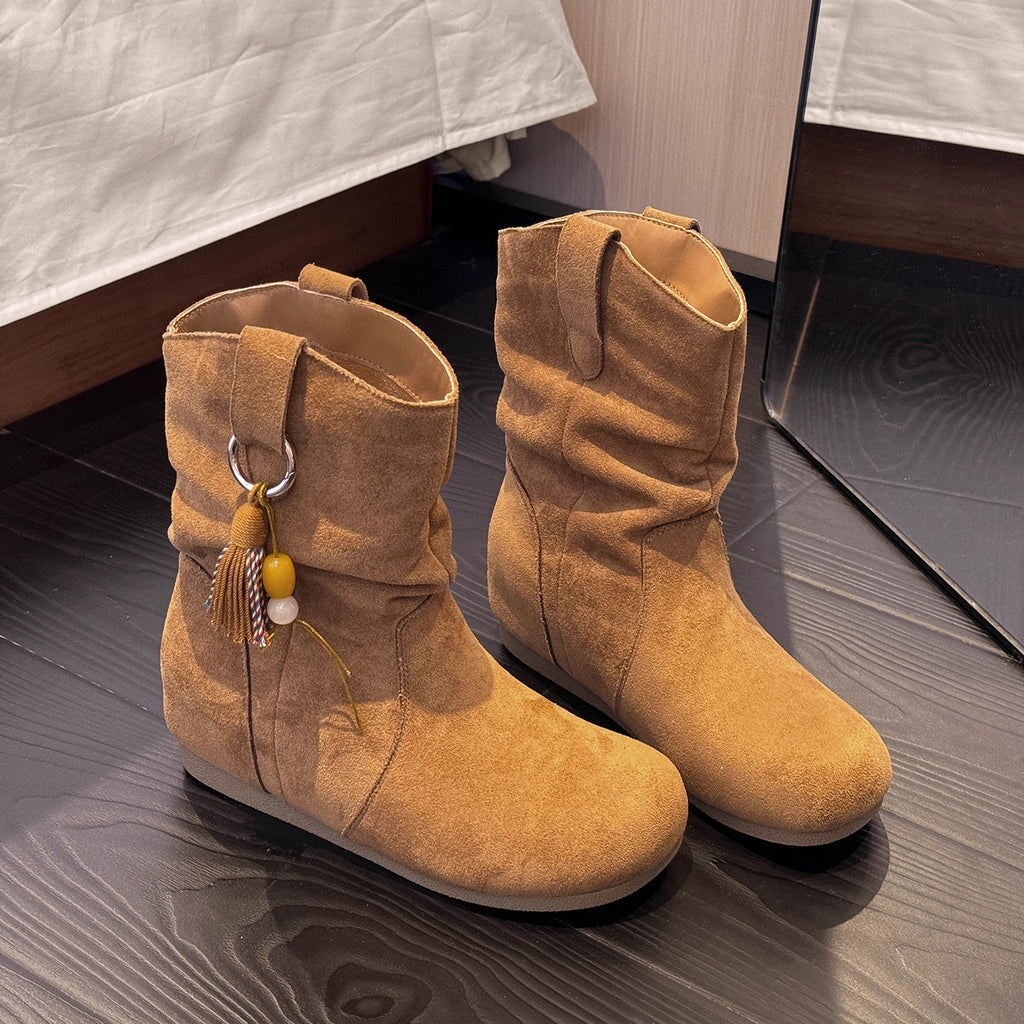 Retro-Kurzstiefel