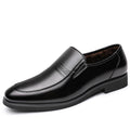 Herren Leder Slipper mit weicher Sohle
