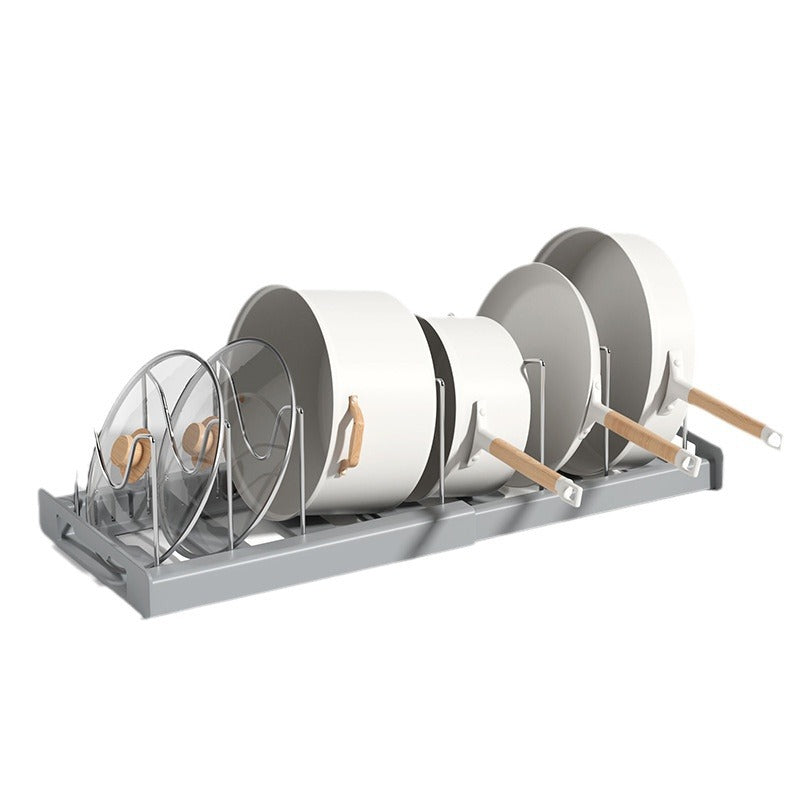 Abtropf- und Aufbewahrungsregal für Deckel