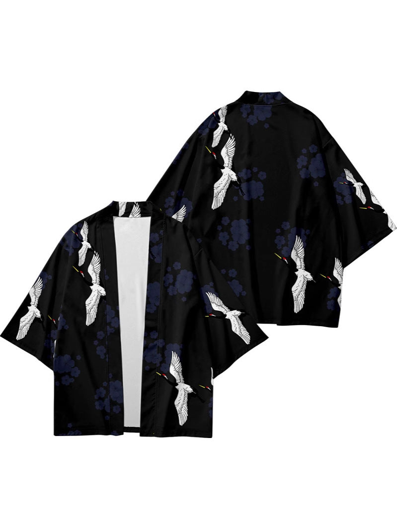Kimono Cardigan mit Dreiviertelärmeln – Bild 9 | LuxeStyle