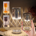 Kristall-Tischlampe mit Touch-Funktion