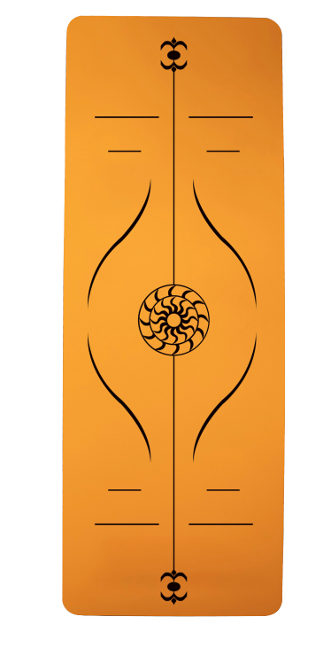 TPE Yogamatte mit Haltungslinien – Bild 5 | LuxeStyle