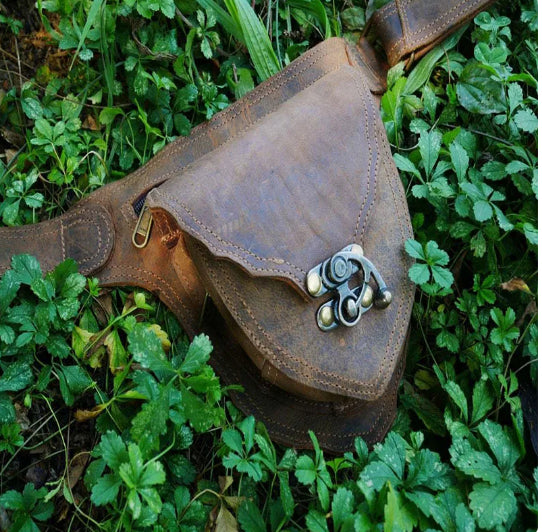 Herzförmige Gürtel-Tasche Retro