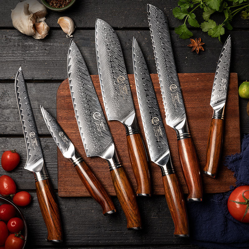 Damastmesser Profi-Fruchtschneider – Bild 9 | LuxeStyle