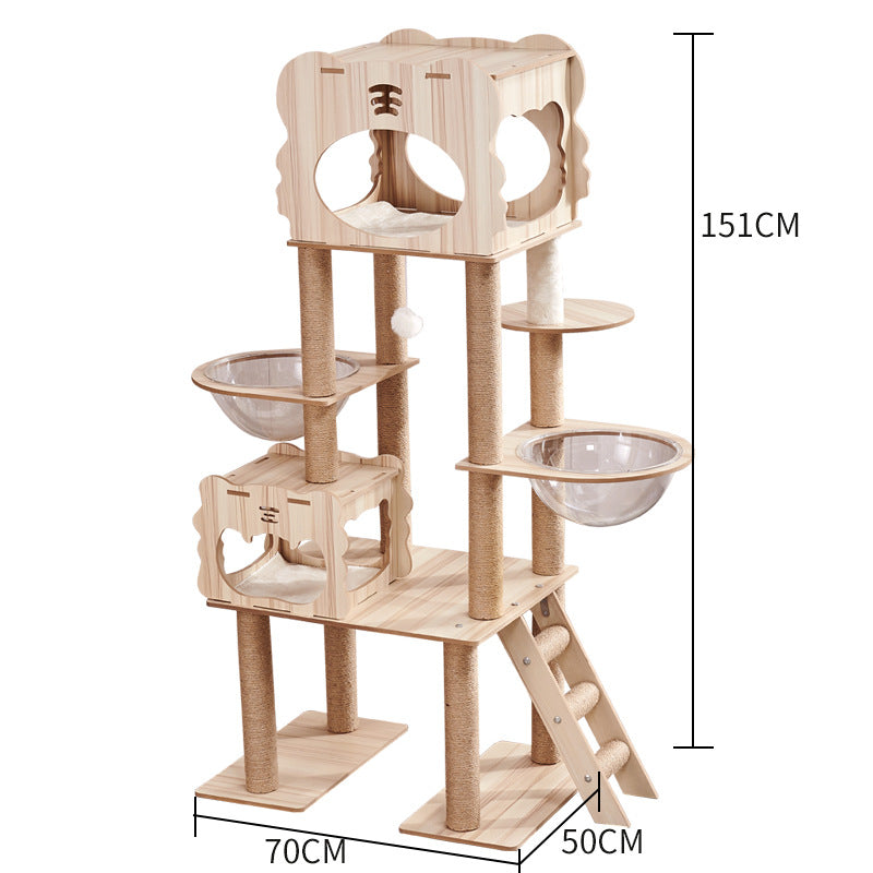 Katzen-Kratzbaum «Space Capsule»