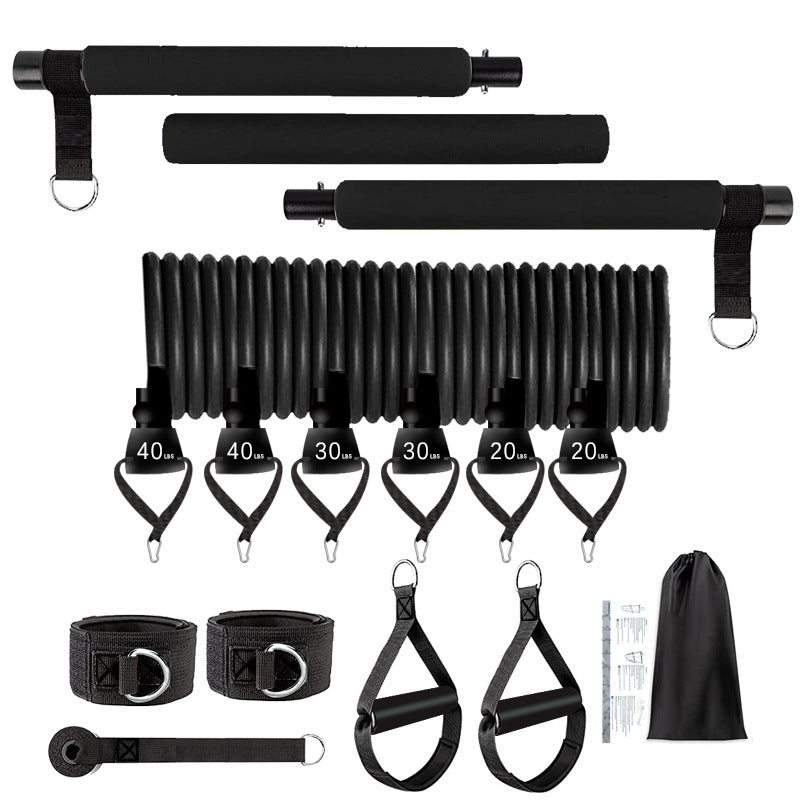 Fitness-Stab Set mit Widerstandsbändern – Bild 2 | LuxeStyle