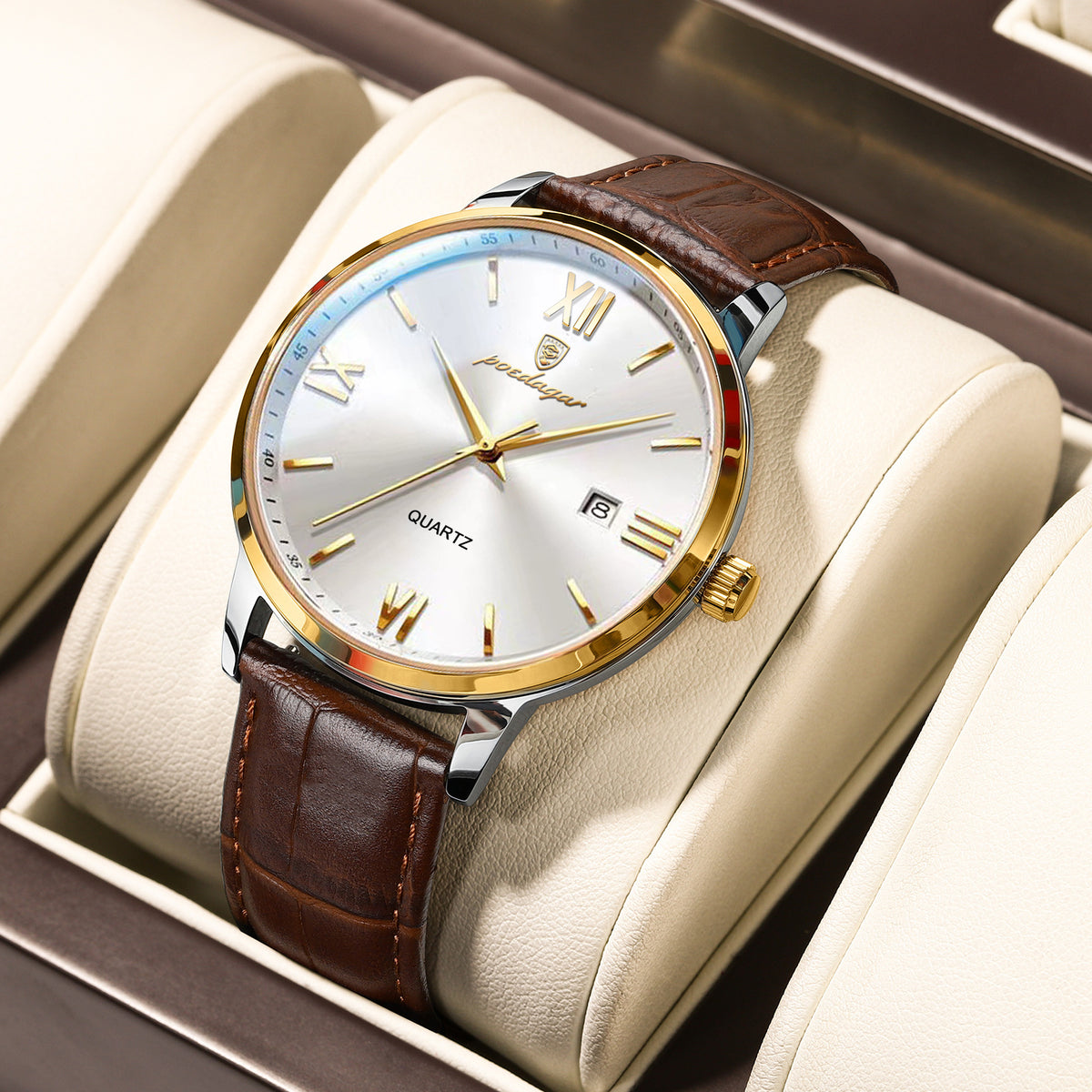 Wasserresistenter Quartz-Uhr – Bild 6 | LuxeStyle