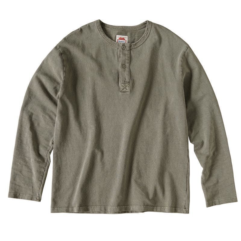 American Vintage-Henley-Shirt Herren