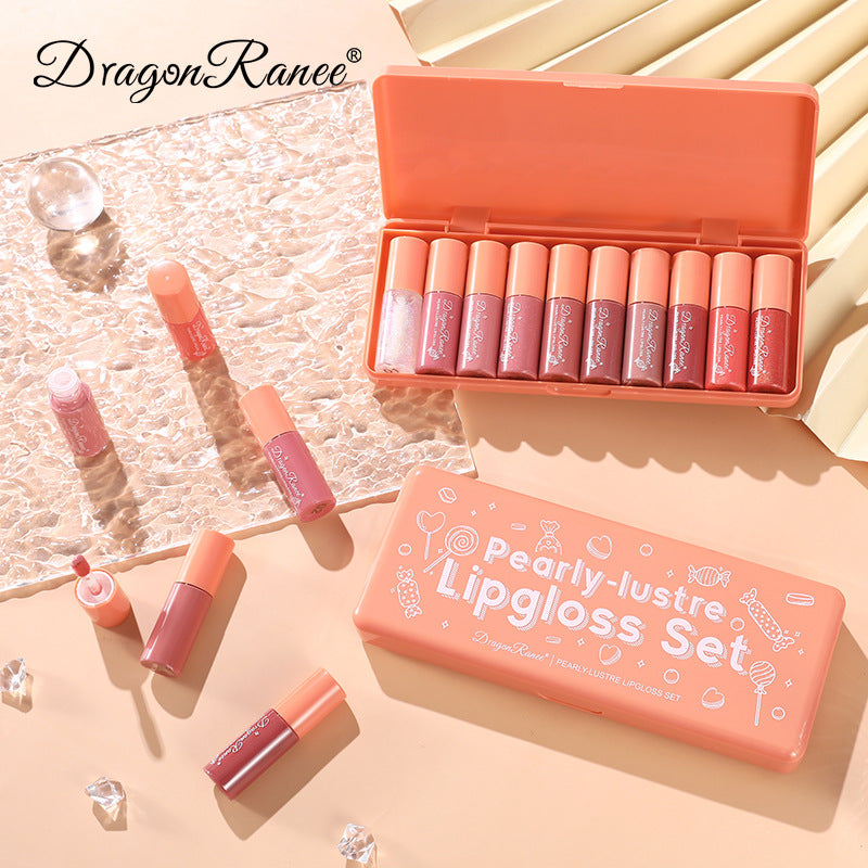 Feuchtigkeitsspendendes Glitter Lipgloss Set – Ansicht 5