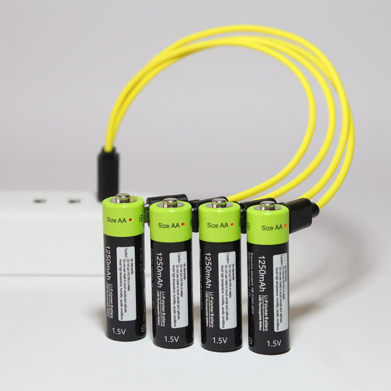 USB-Ladebares Lithium-Batterie-Set AA – Bild 6 | LuxeStyle