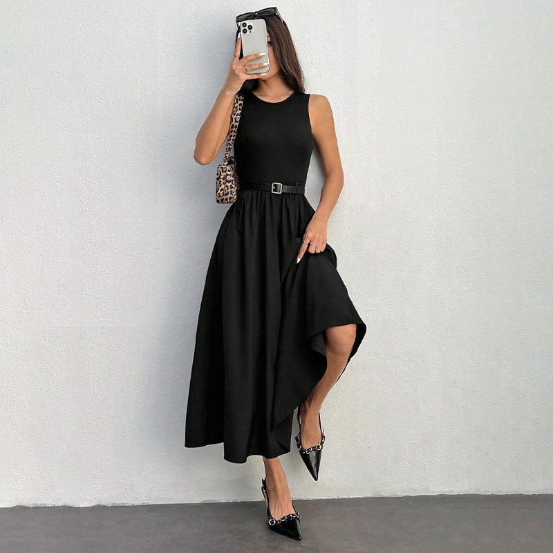 Ärmelloses Midikleid für Damen | LuxeStyle