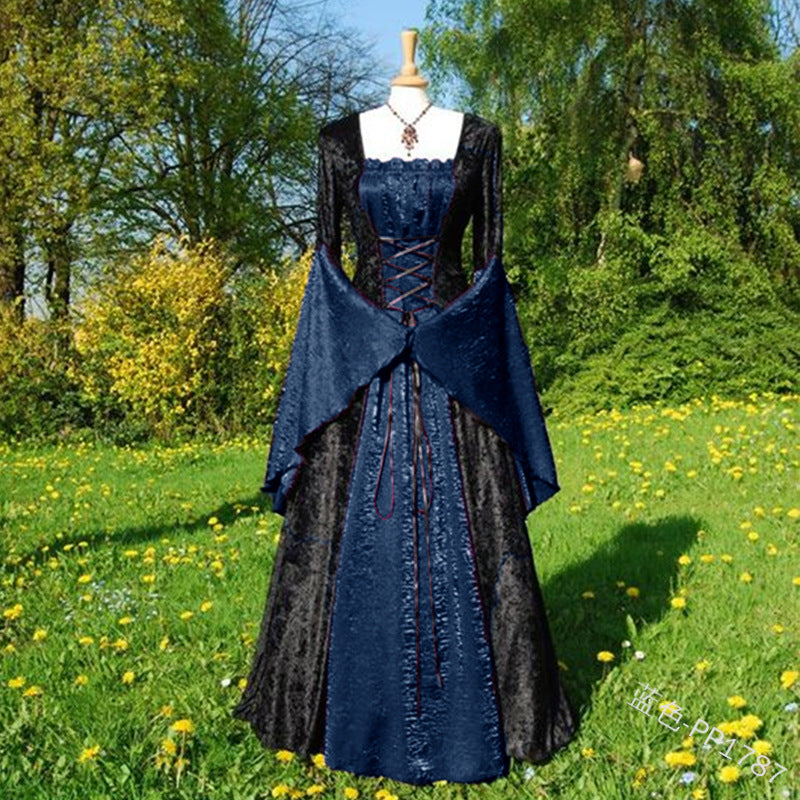 Klassisches Damenkleid mit Flügelärmeln | LuxeStyle