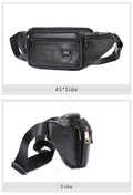 Leder-Handytasche für Herren, Crossbody – Bild 1 | LuxeStyle
