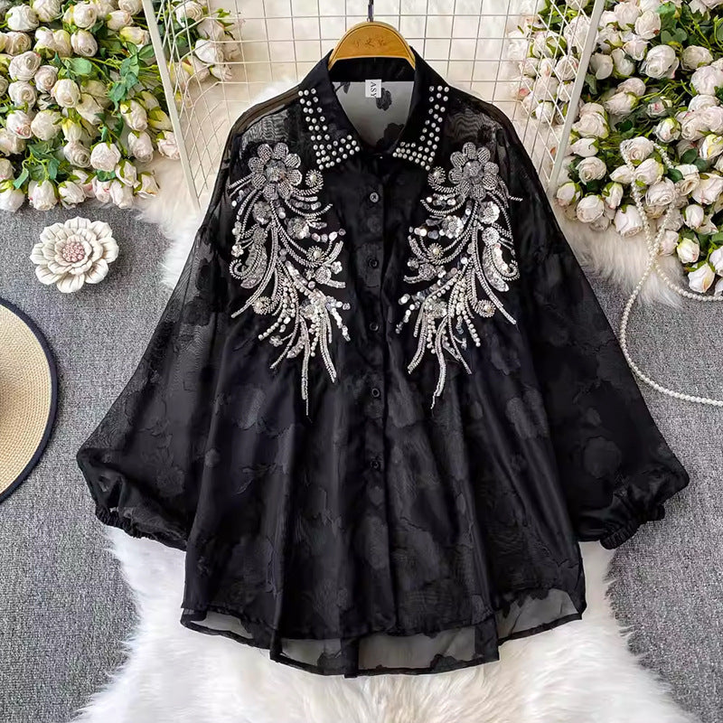 Sequins-Shirt