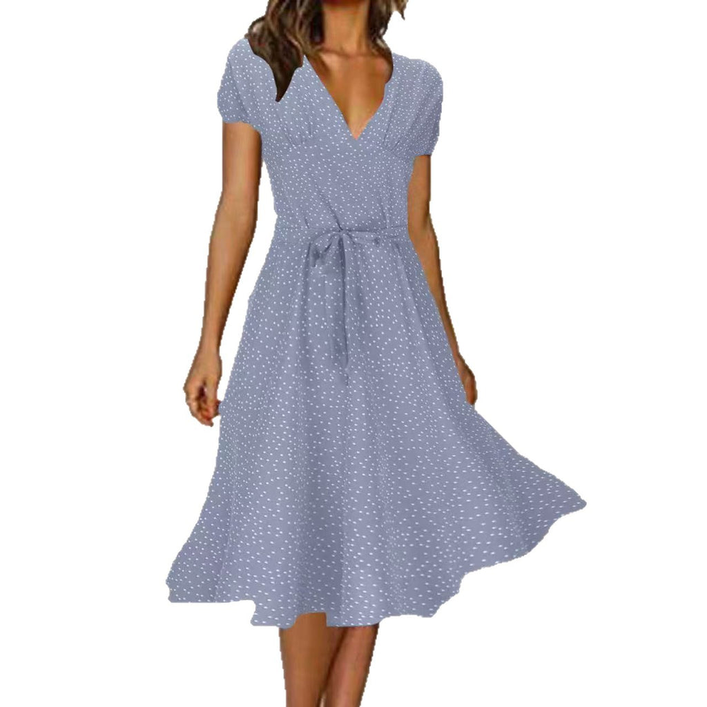 Chiffon-Kleid mit 3D-Effekt