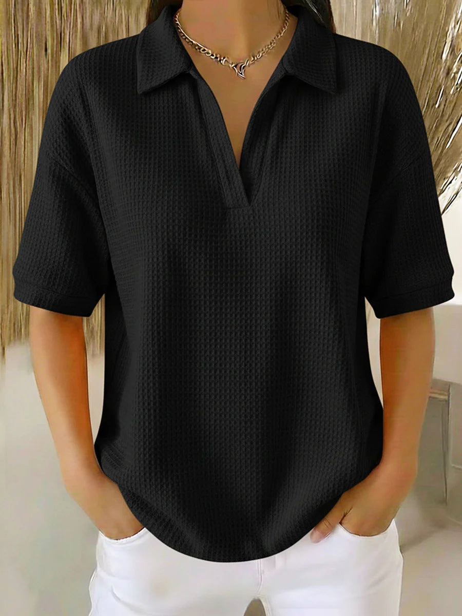 Damen-Poloshirt mit langen Ärmeln – Bild 10 | LuxeStyle