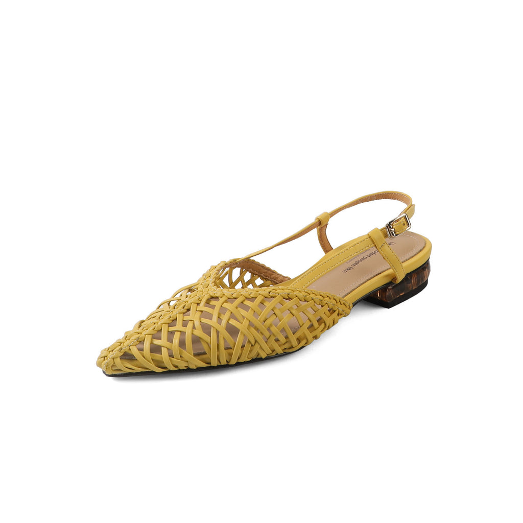 Retro-Sandalen mit Stiletto-Absatz