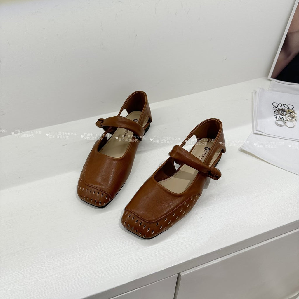 Elegante Mary Jane Sandalen mit eckiger Zehenpartie