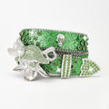 Gürtel mit Strass und Dornschliesse – Bild 8 | LuxeStyle