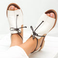 Sommerliche Sandalen mit Leopardenmuster – Bild 2 | LuxeStyle