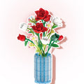 Tulpen-Rose Puzzle Bausteine – Bild 1 | LuxeStyle