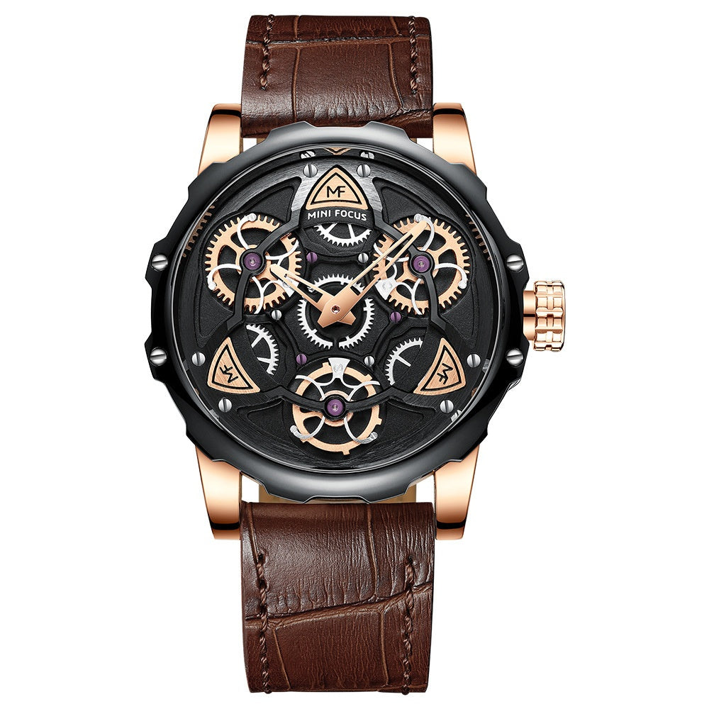 Hollow Belt Casual Herrenuhr