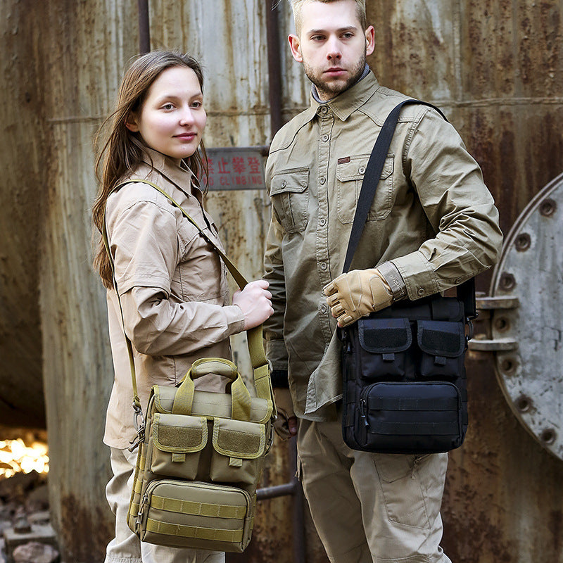 Taktische Camouflage Crossbody Handtasche – Bild 2 | LuxeStyle