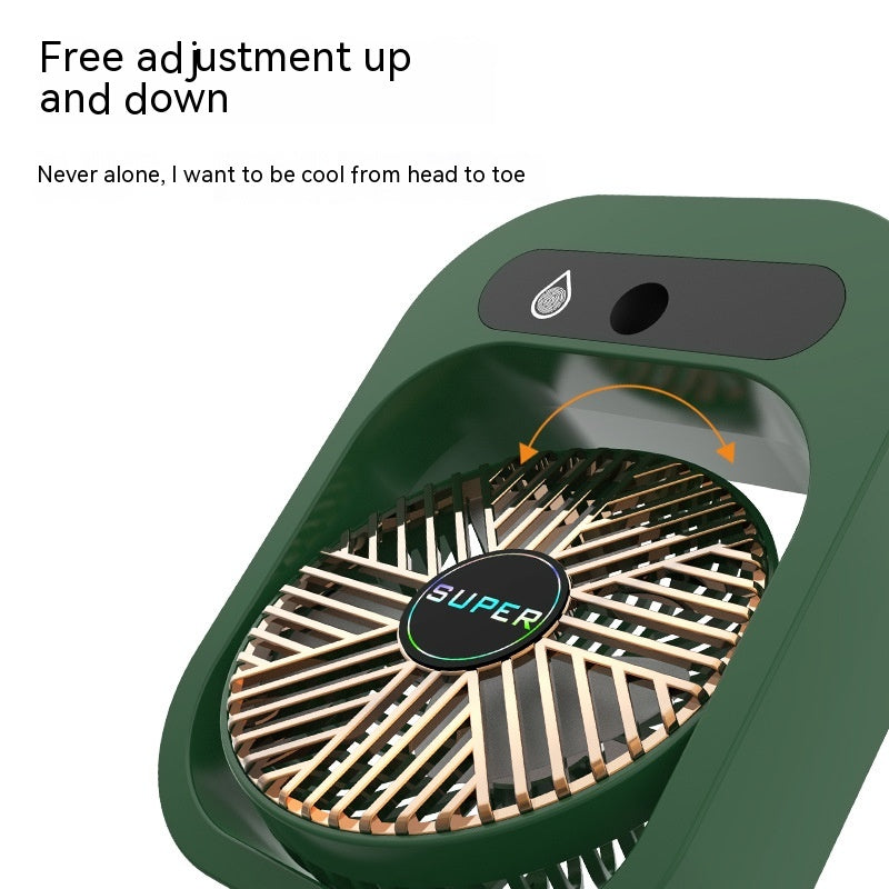 USB-Kühl- und Nebelventilator mit 3 Stufen