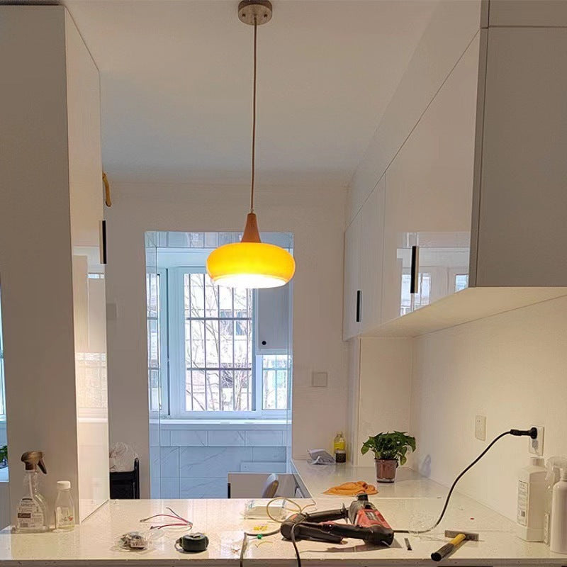 Retro Bauhaus Glaslampe